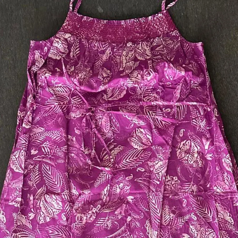 french connection Zoya Orliana Poplin Smock Sundress pink